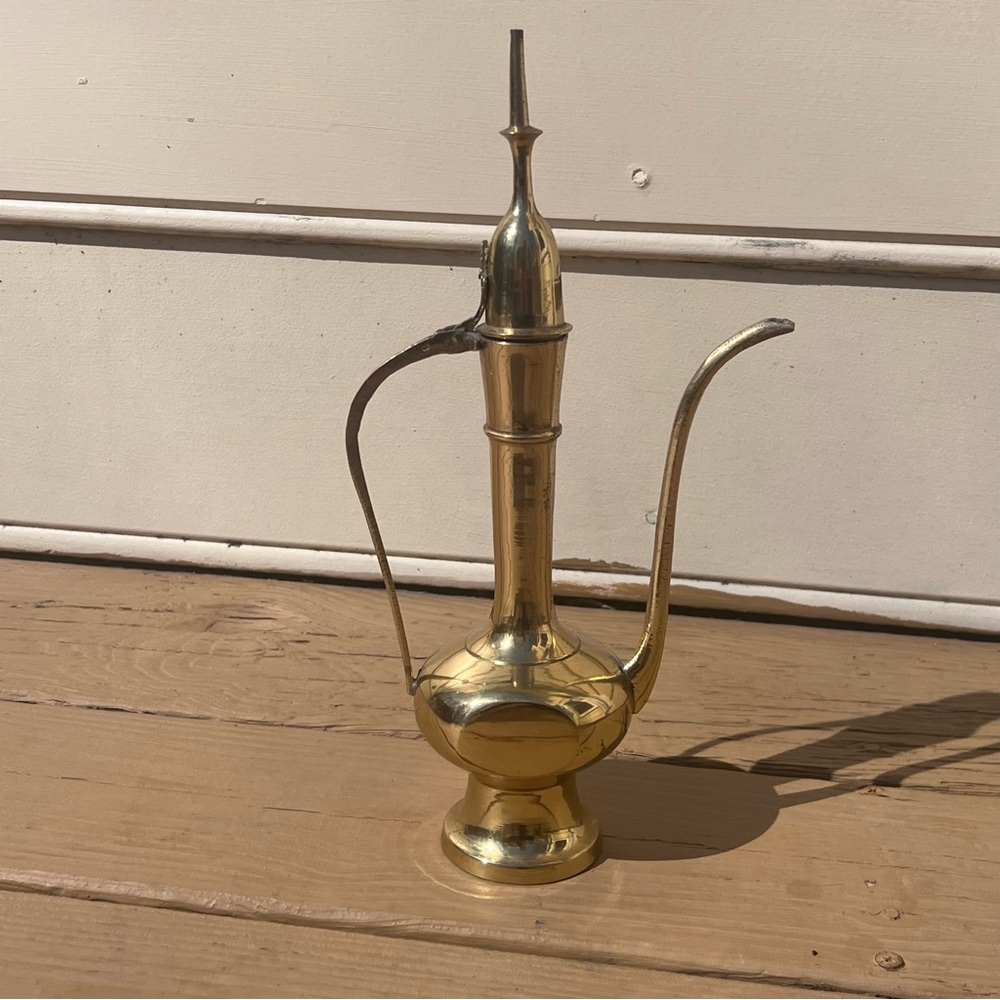 Elegant Gold Decorative Pitcher